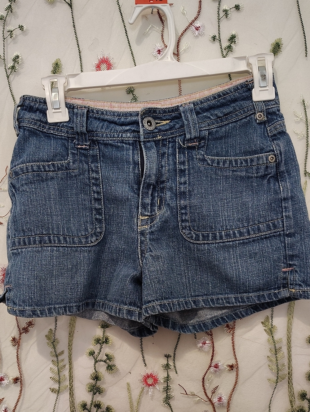 Arizona Jean Co. denim shorts, utility Patch Pocket Design